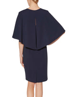 Moss Crepe Cape