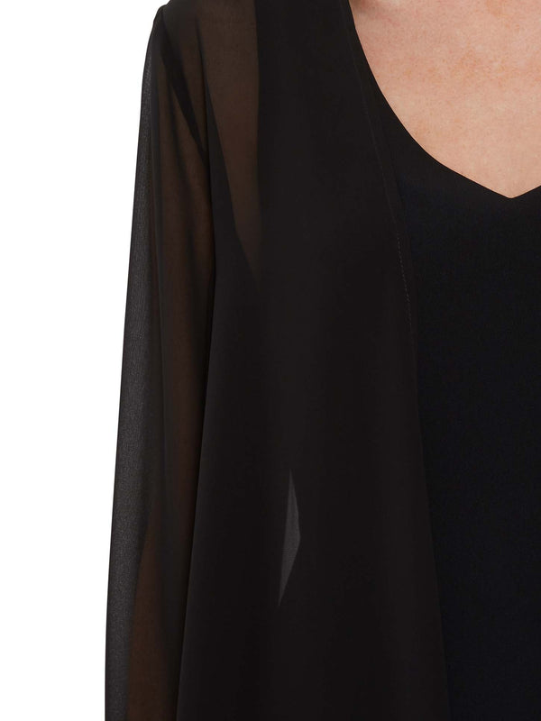 Long Chiffon Jacket