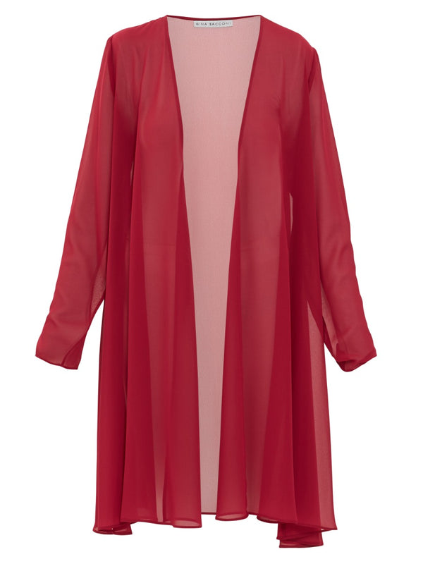 Long Chiffon Jacket