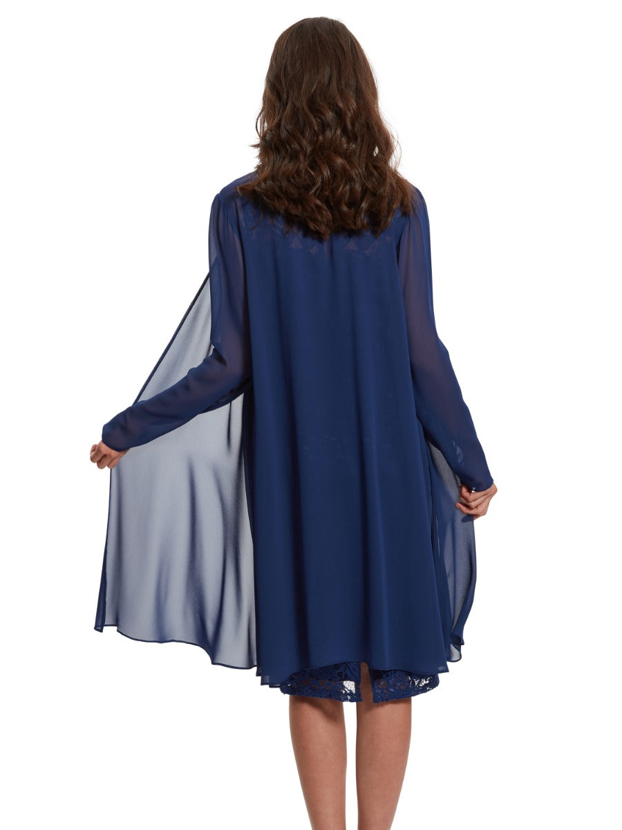 Long Chiffon Jacket Gina Bacconi Long Chiffon Jacket Gina Bacconi