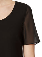 Triple Layer Chiffon Top