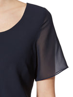 Triple Layer Chiffon Top