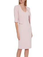 Merna Crepe Shift Dress