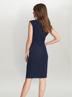 Carin Sleeveless Dress With Embellishment