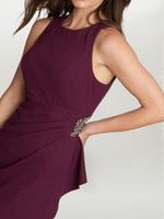 Aidee Shift Dress With Embellishment At Hip