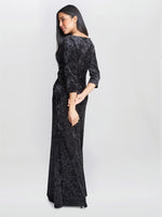 Whitney Velvet Sparkle Maxi Dress