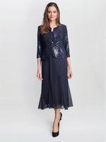 Karyn Midi Length Firework Sequin Jacket And Dress