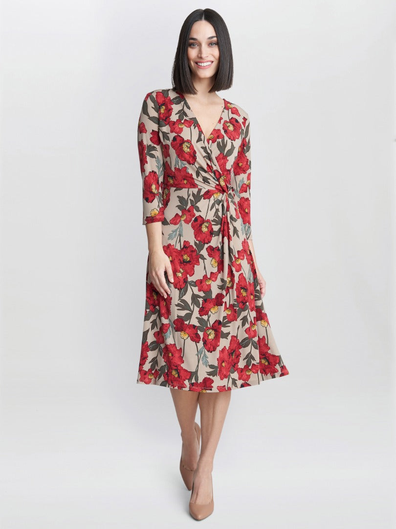 Cassidy Jersey Wrap Dress – Gina Bacconi