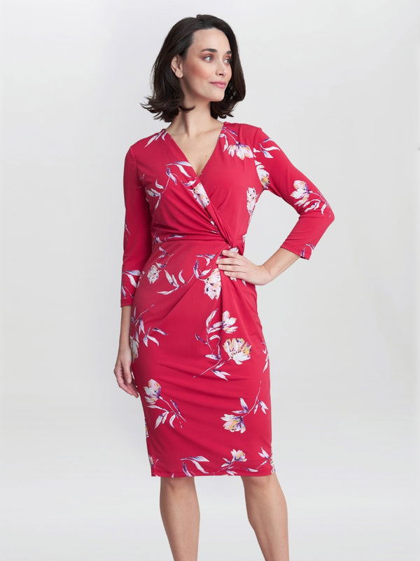 Darcy Jersey Wrap Dress