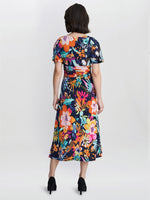 Hattie Jersey Print Dress