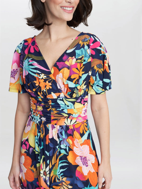 Hattie Jersey Print Dress