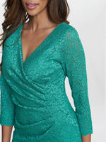 Melody Lace Wrap Dress