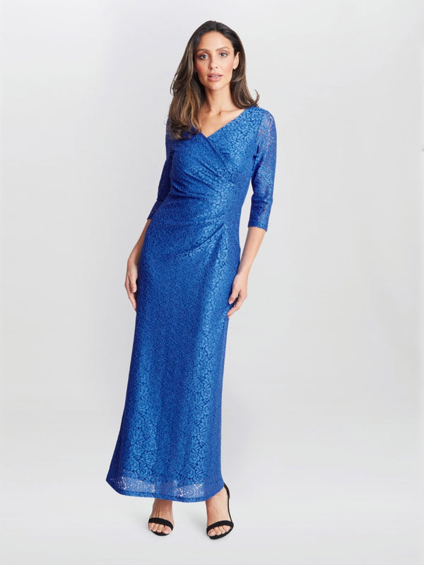 Fearne Lace Wrap Maxi Dress