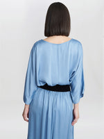 Berenice Washed Satin Look Pull On Blouse