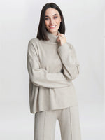 Christa Knitted Poloneck Sweater And Trouser Set