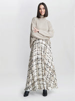 Cordelia Pull On Viscose Print Skirt