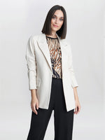 Effie Stretch Crepe Blazer Jacket