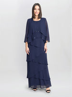 Colette Jacket And Asymmetric Tiered Dress