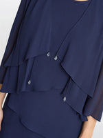 Colette Jacket And Asymmetric Tiered Dress