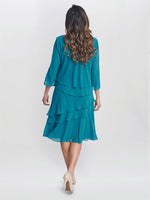 Lola Jacket And Asymmetric Triple Tiered Dress