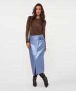 Esqualo Overlap Pu Skirt