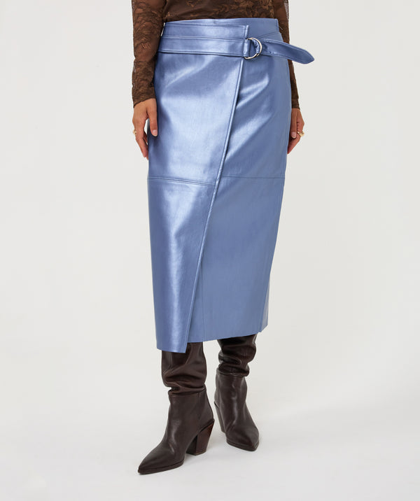 Esqualo Overlap Pu Skirt
