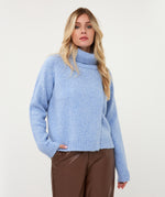 Esqualo Open Big Collar Sweater