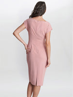 Pelia Crepe Dress With Satin Lining