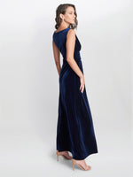 Patricia Sleeveless Velvet Maxi Dress